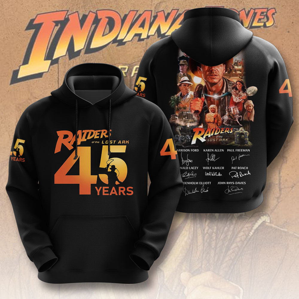 Indiana Jones Raiders of the Lost Ark 45th Anniversary 2026 3D Apparel – TMTHU3328