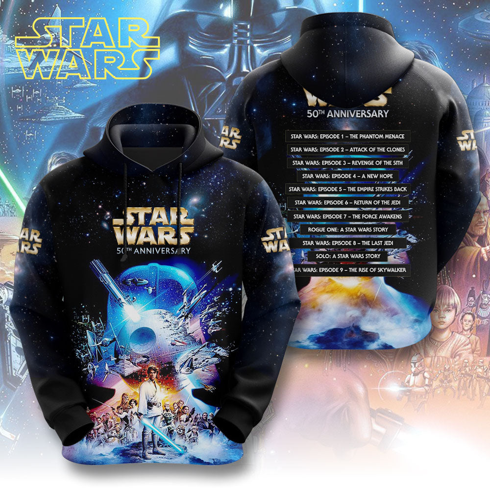 Star Wars 50th Anniversary 3D Apparel – TMTHU4348