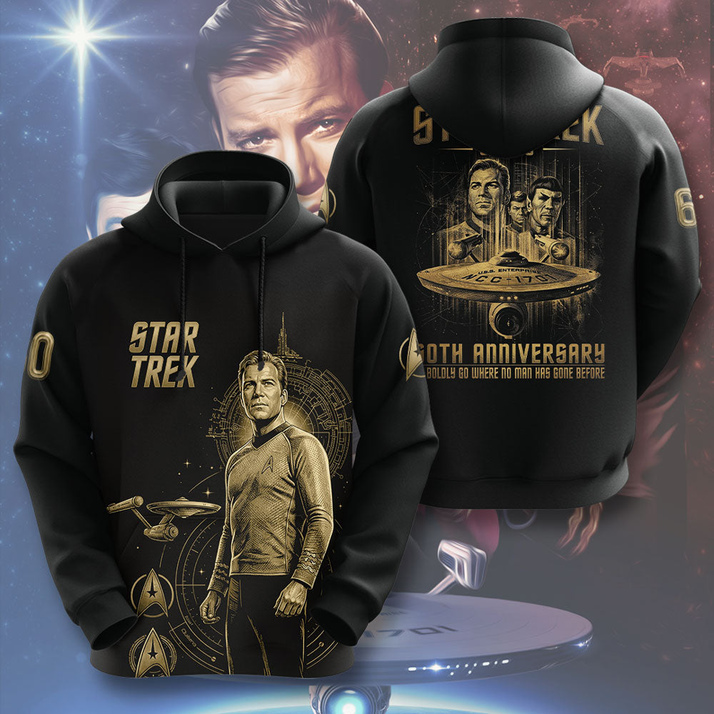 Star Trek 60th Anniversary 2026 3D Apparel – TMTHU4944