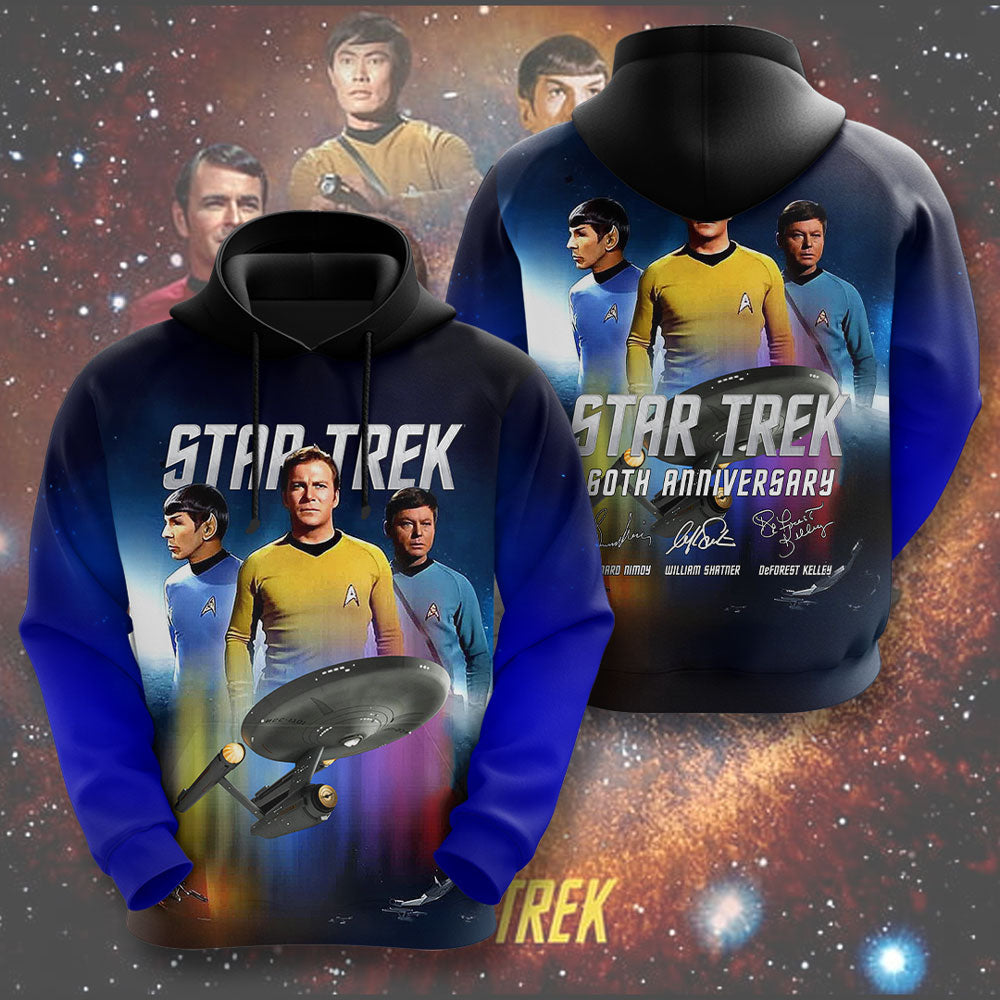Star Trek 60th Anniversary 3D Apparel – TMTHU553