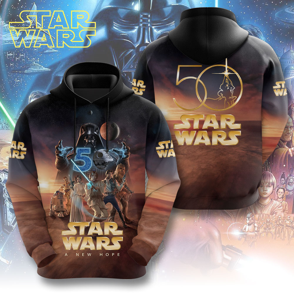 Star Wars 50th Anniversary 2027 3D Apparel – TMTHU5615