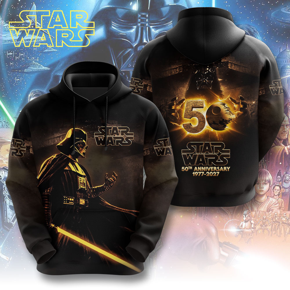 Star Wars 50th Anniversary 2027 3D Apparel – TMTHU5618