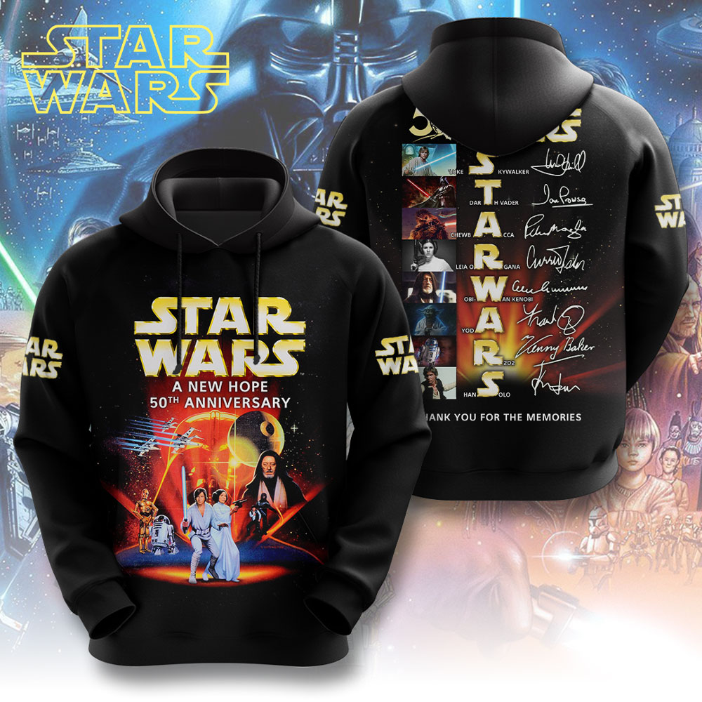 Star Wars 50th Anniversary 2027 3D Apparel – TMTHU5901