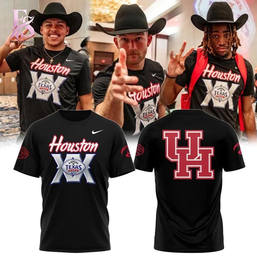 Houston Cougars football 2025 Kinder’s Texas Bowl T-shirt