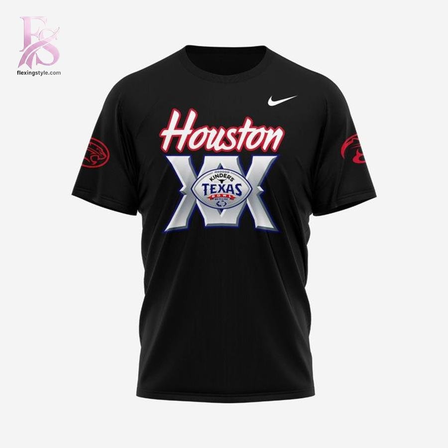 Houston Cougars football 2025 Kinder’s Texas Bowl T-shirt
