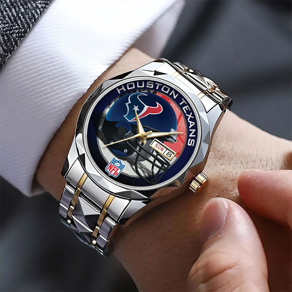Houston Texans Alloy Luxury Quartz Watch – TANTN16325