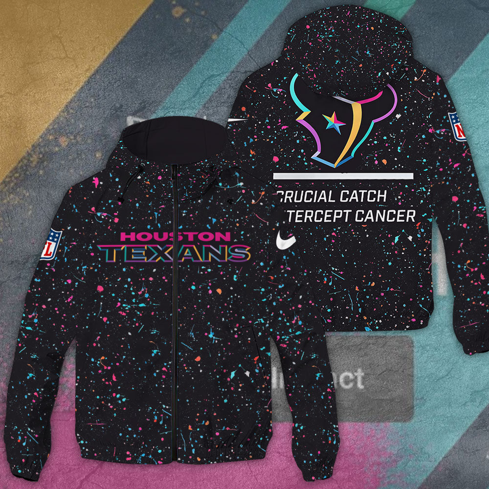 Houston Texans 3D Windbreaker Jacket – TANTN15778