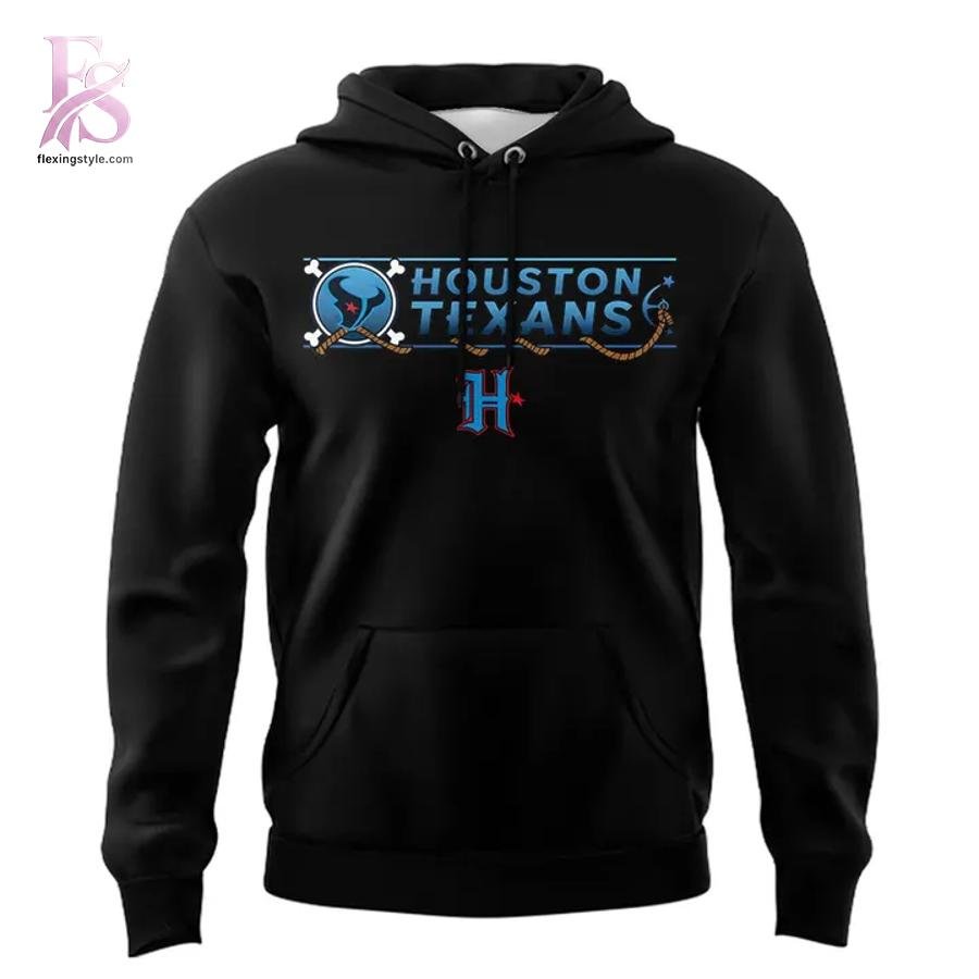 Houston Texans x Monkey D. Luffy Gear 5 Hoodie