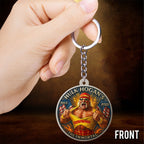 Hulk Hogan Custom Shape 2-sided Keychain – HOATT 12057