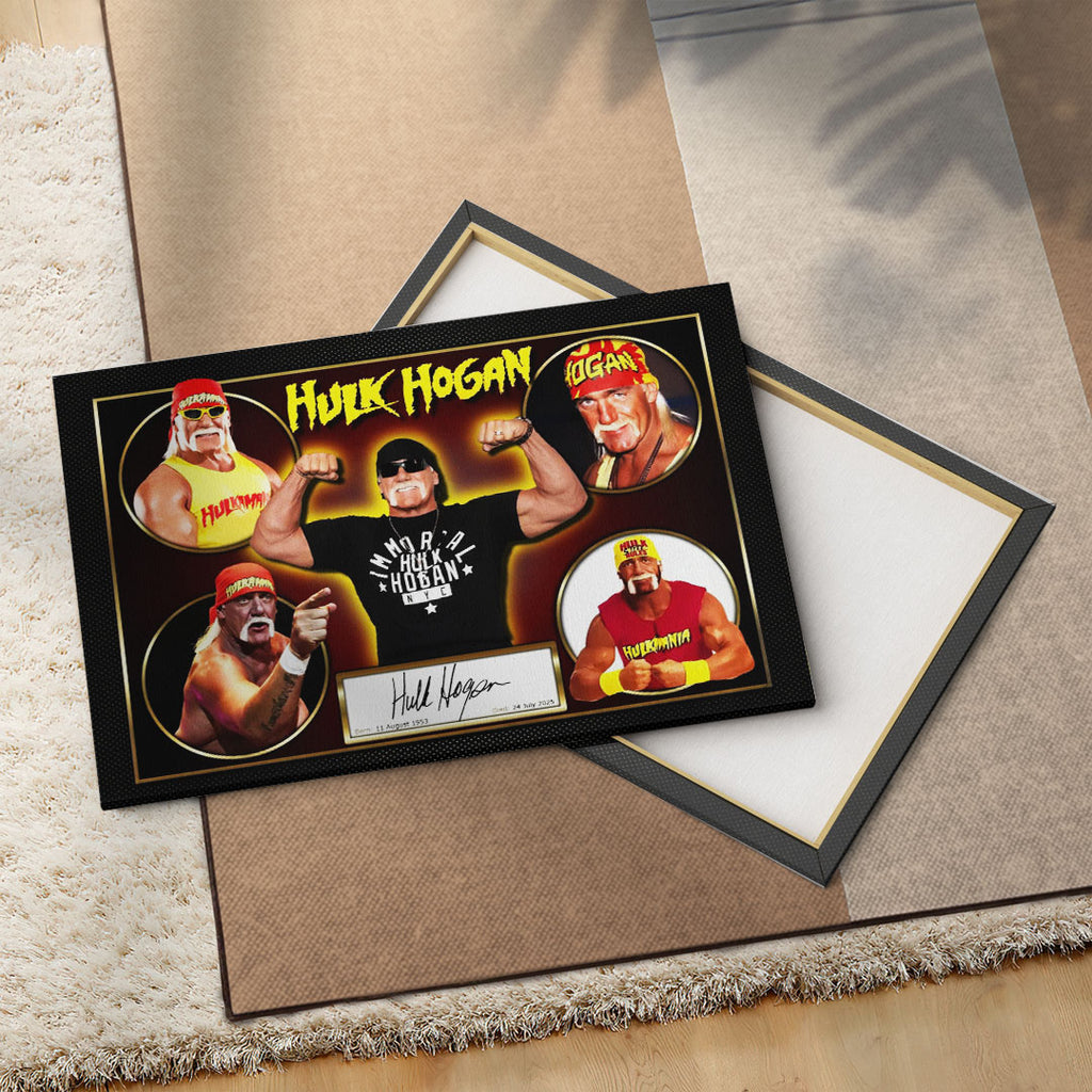 Hulk Hogan Rectangle Canvas With Inner Frame – HOATT 12042