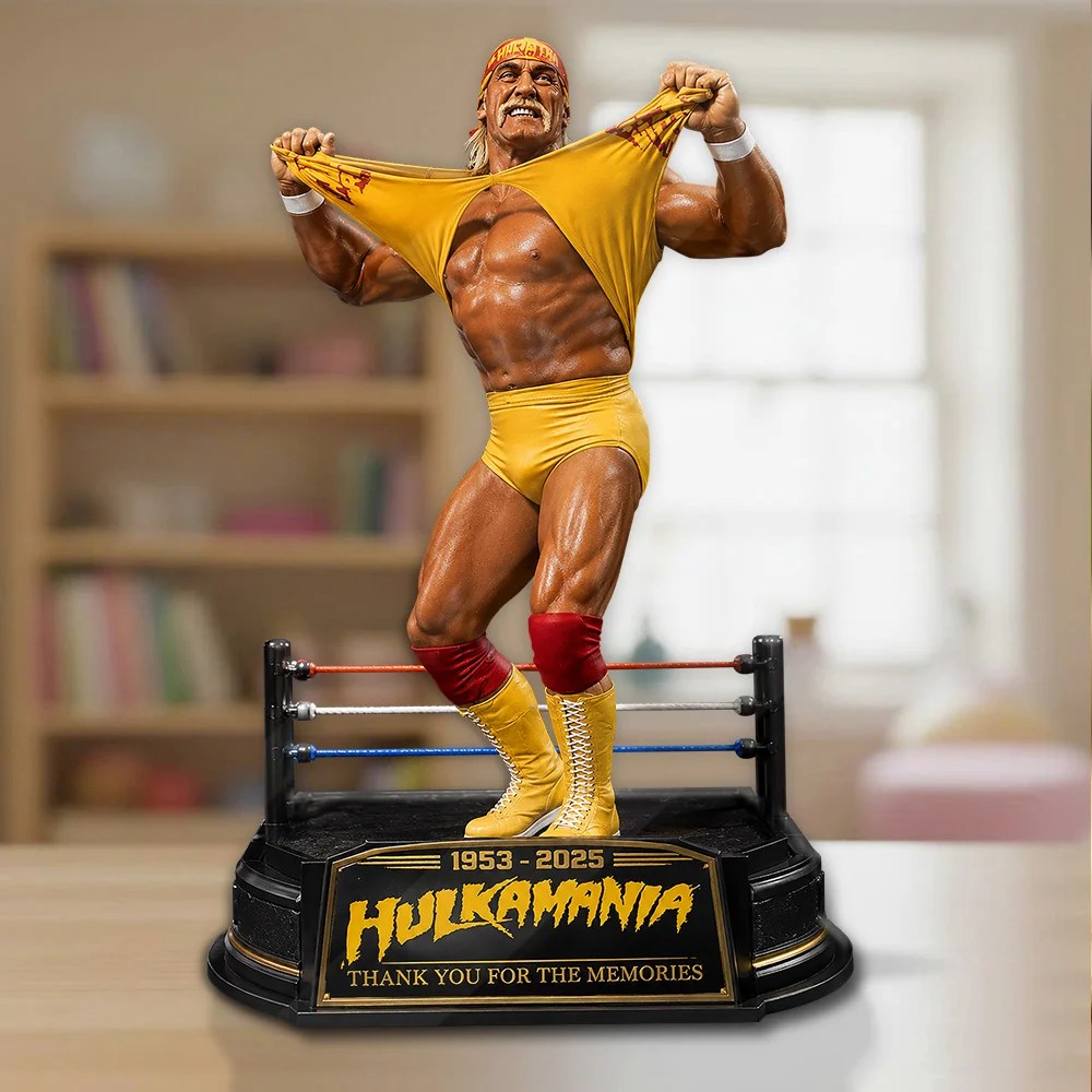 Hulk Hogan Custom Shape Acrylic Plaque – GNE8186