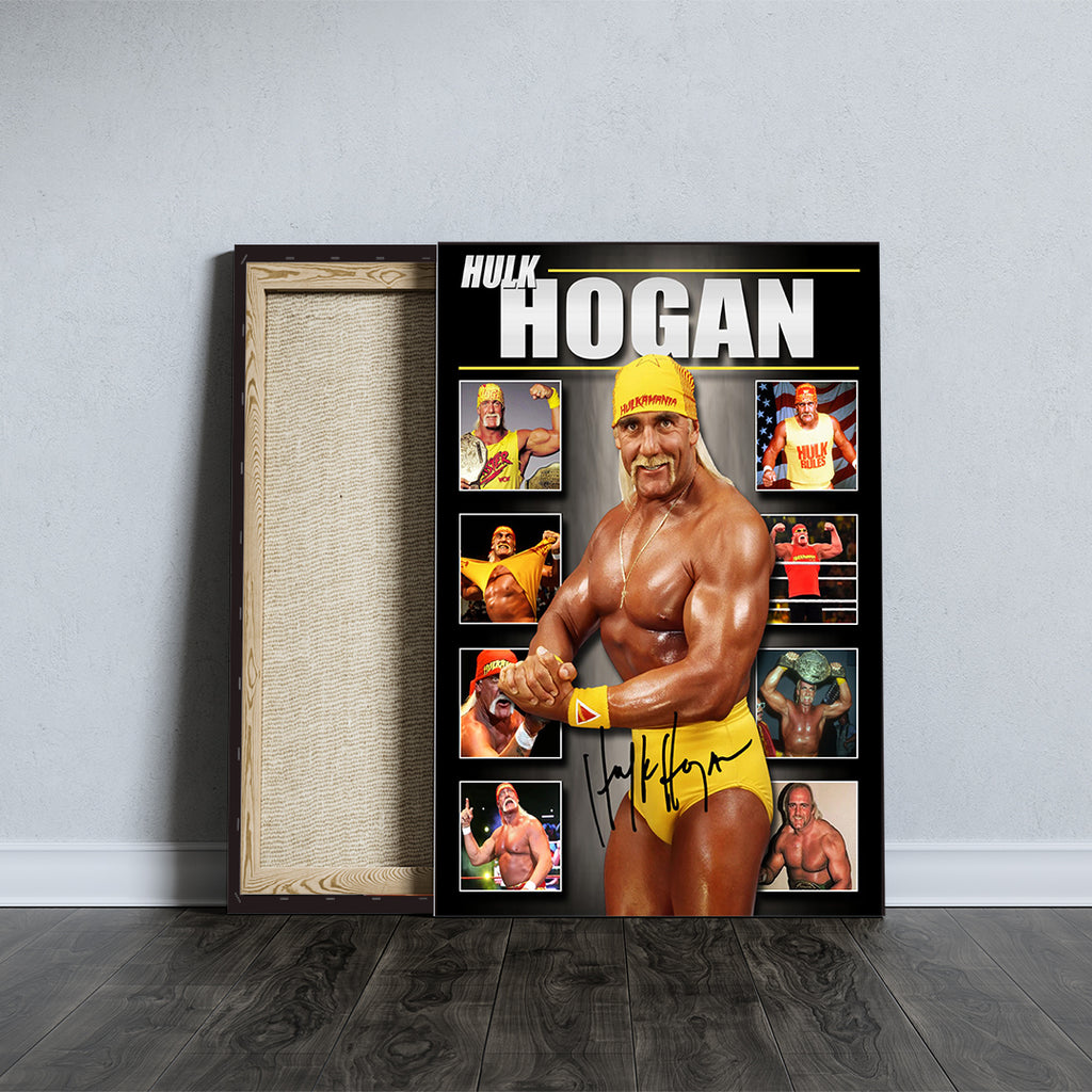 Hulk Hogan Rectangle Canvas With Inner Frame – HOATT 12146