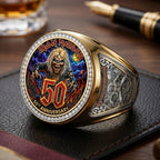Iron Maiden 3D Engraved Ring – TMTHU7076
