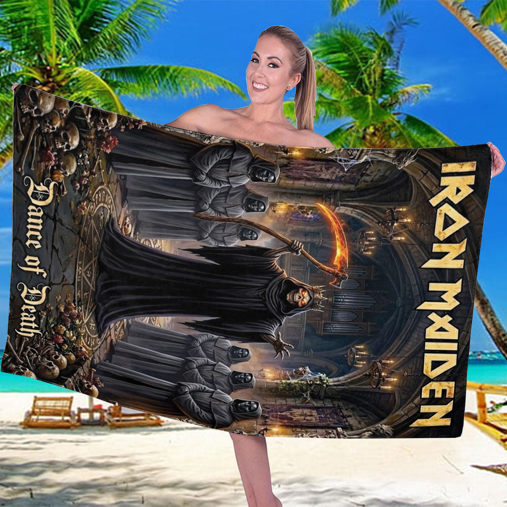 Iron Maiden Rectangle Beach Towel – TMTHU7711