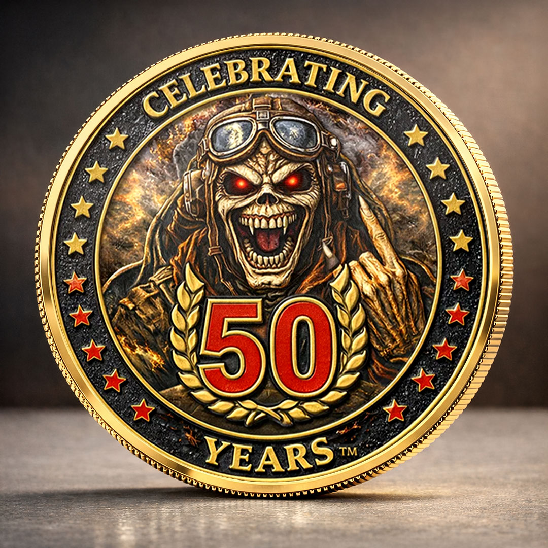 Iron Maiden Commemorative Coin – TMTHU4929
