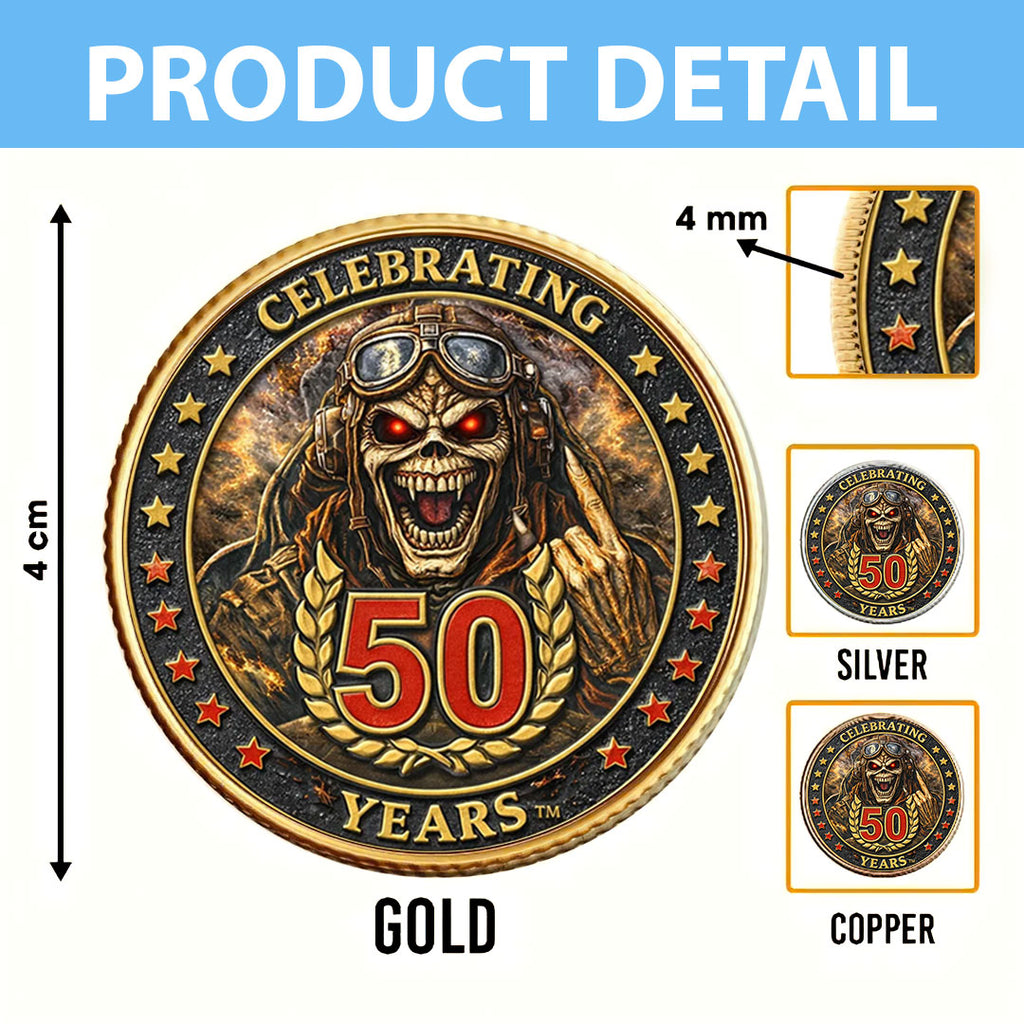 Iron Maiden Commemorative Coin – TMTHU4929