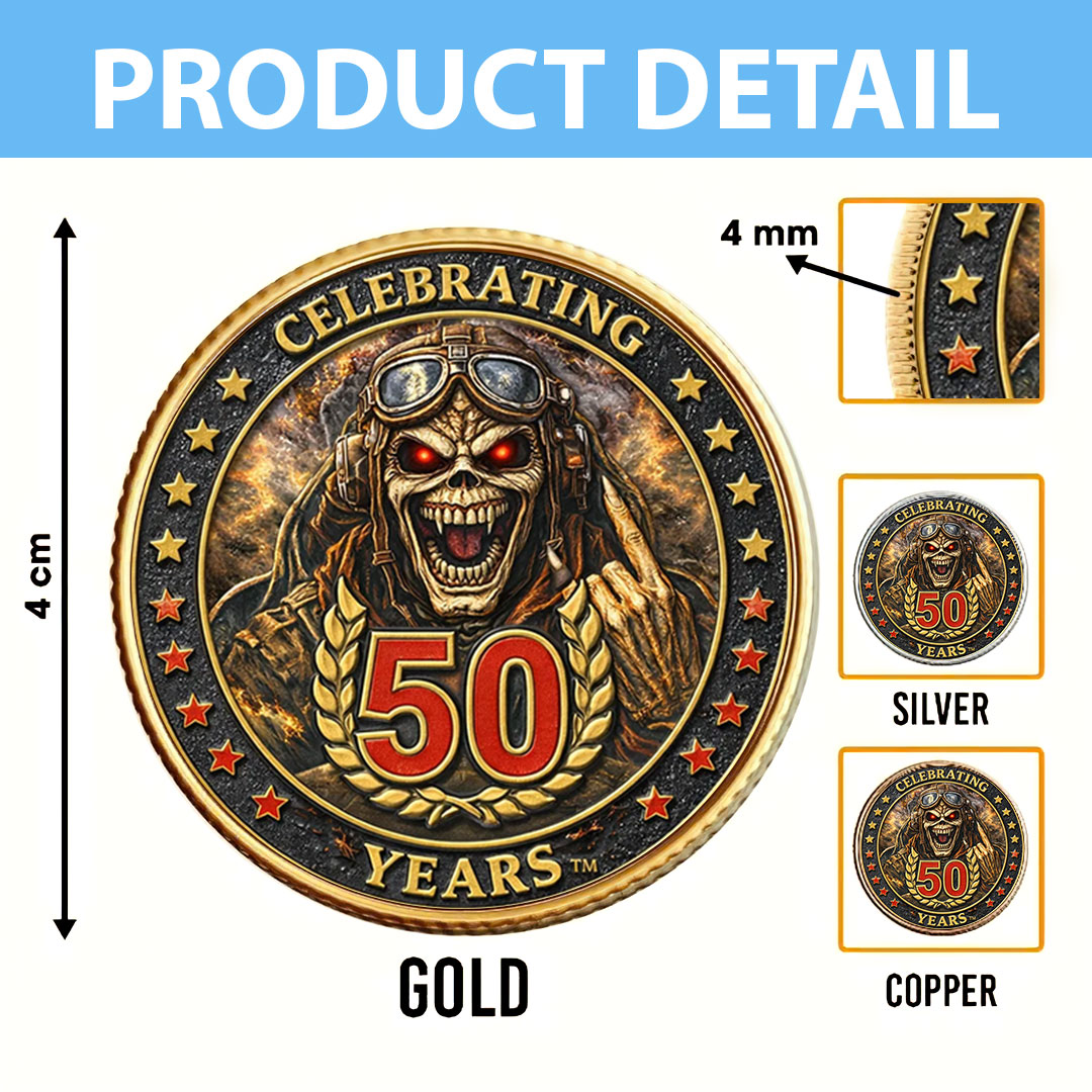 Iron Maiden Commemorative Coin – TMTHU4929