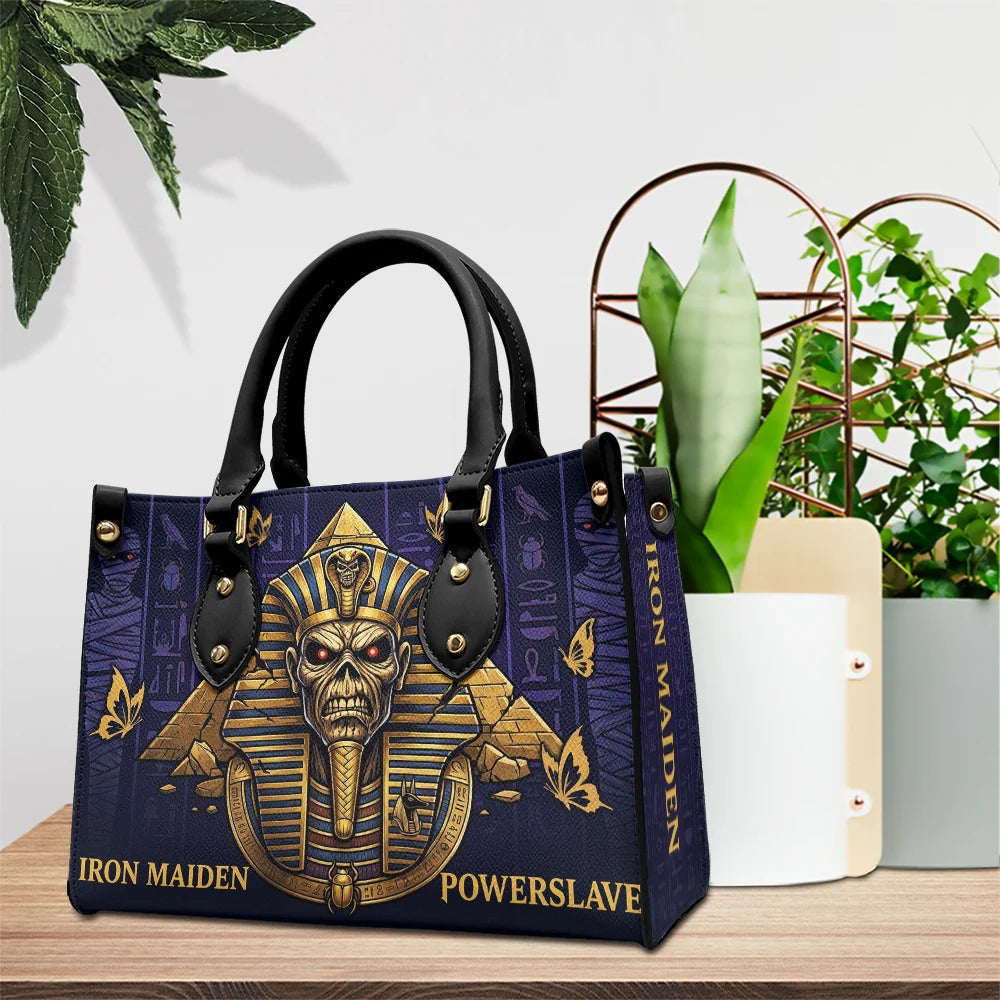 Iron Maiden Leather HandBag – TMTHU9390