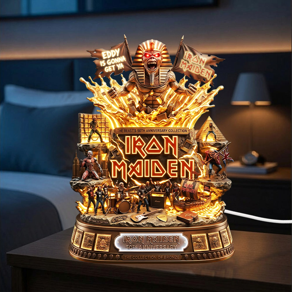 Iron Maiden Custom Shape Acrylic Light Box – TMTHU7755