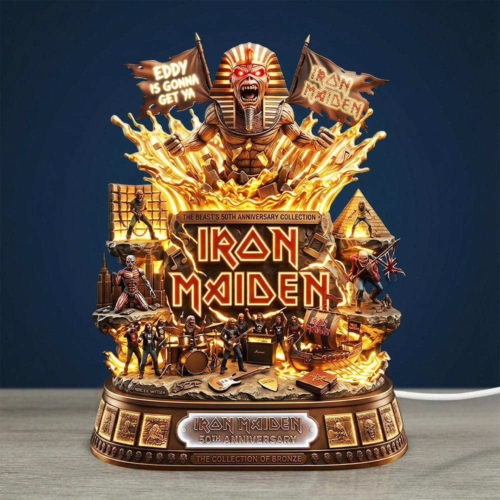 Iron Maiden Custom Shape Acrylic Light Box – TMTHU7755