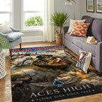 Iron Maiden Rectangular Rug – TMTHU10058