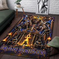 Iron Maiden Rectangular Rug – TMTHU9124