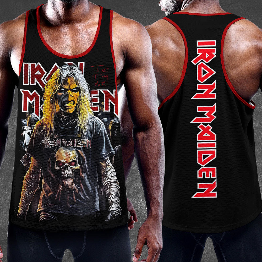Iron Maiden Y-Back Muscle Tank Top – TMTHU 223