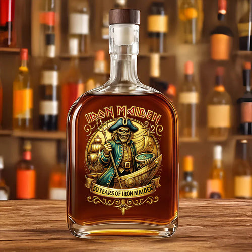 Iron Maiden 25oz Empty Whiskey Bottle – TMTHU 209