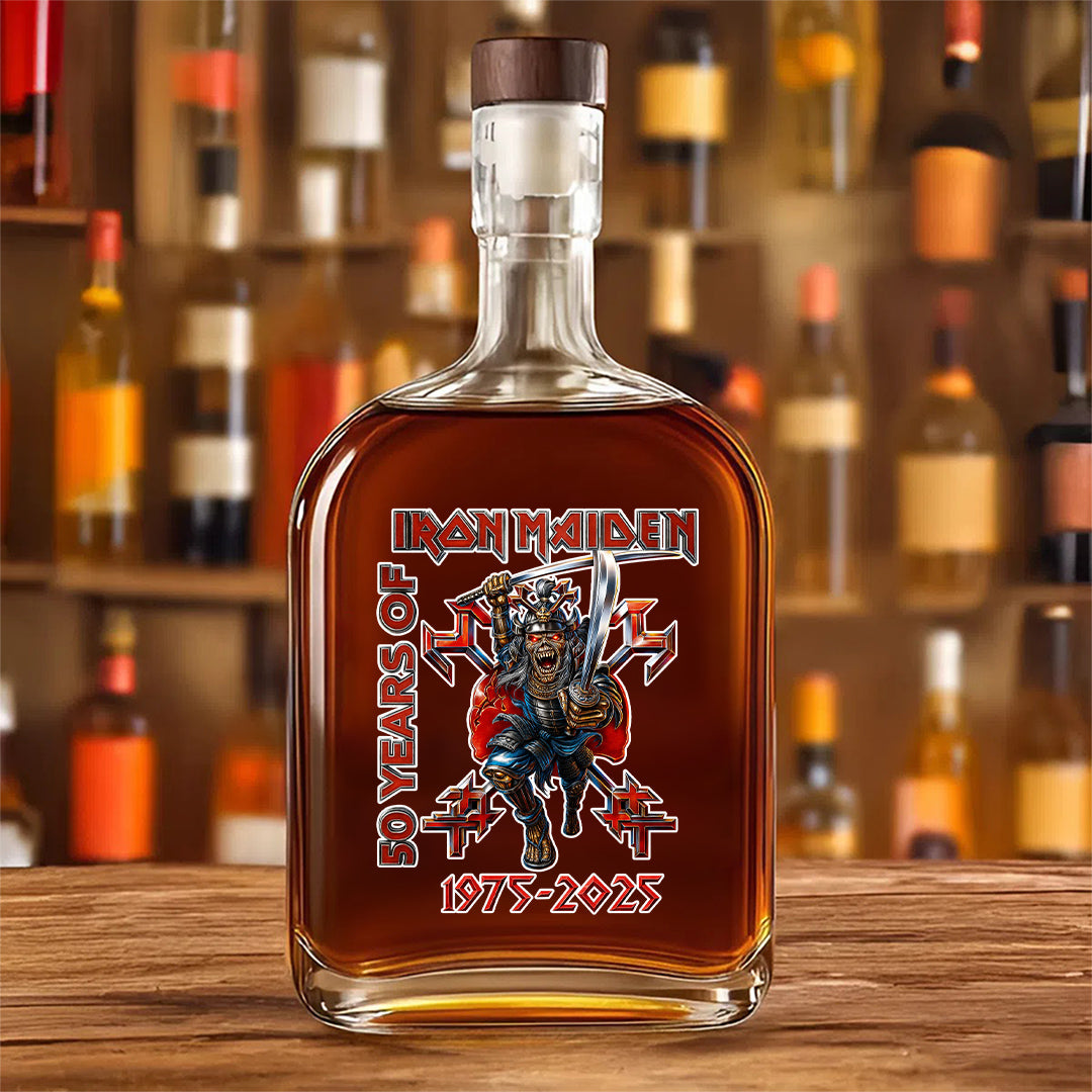 Iron Maiden 25oz Empty Whiskey Bottle – TMTHU474