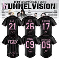 ITZY 3RD WORLD TOUR TUNNEL VISION Baseball Jersey