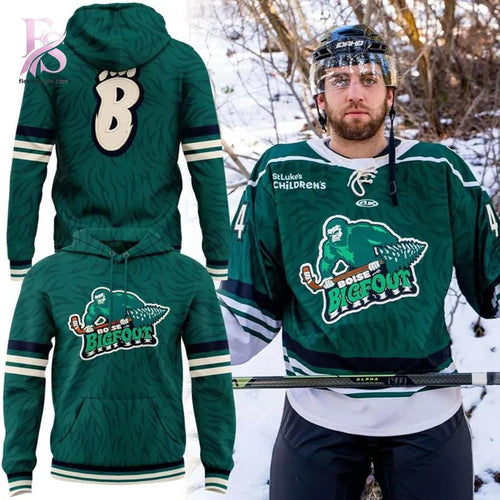 Idaho Steelheads Boise Bigfoot Uniform Hoodie