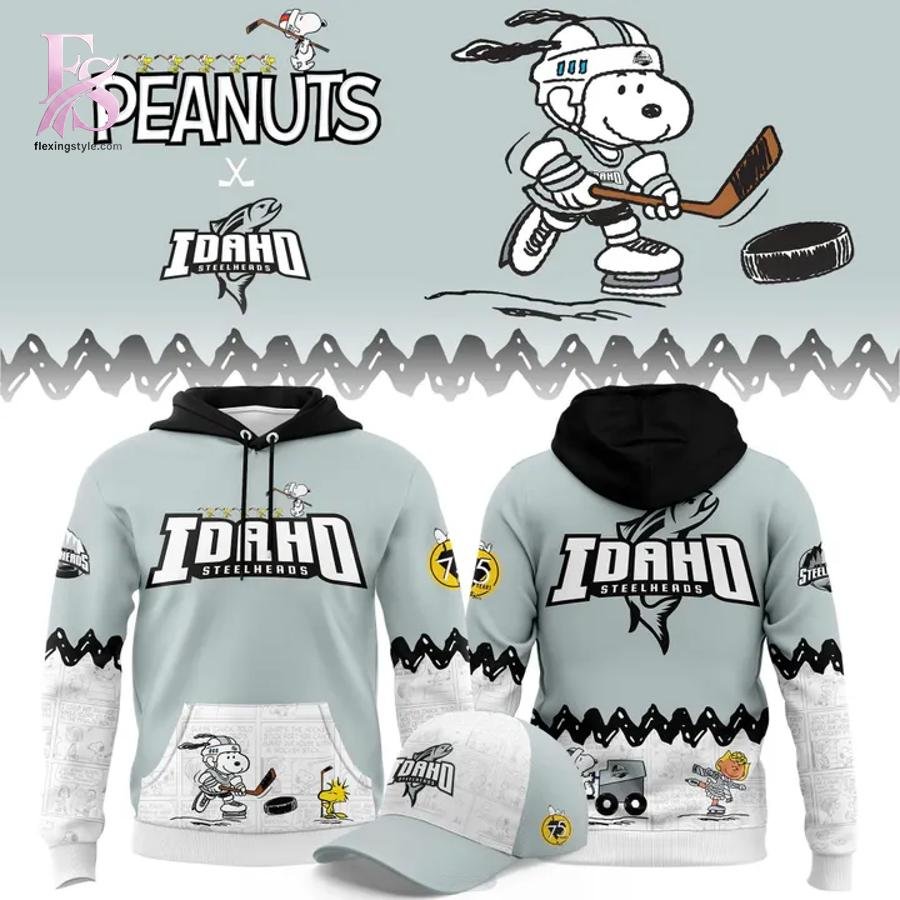 Idaho Steelheads ‘Peanuts Night Snoopy Hoodie