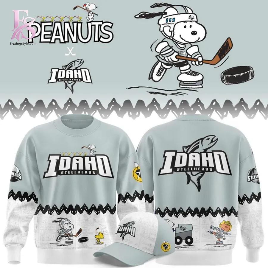 Idaho Steelheads ‘Peanuts Night Snoopy Hoodie