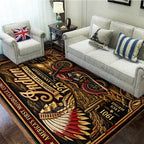 Indian Motorcycle 125th Anniversary 2026 Rectangular Rug – TANTN26247