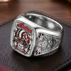 Indian Motorcycle 125th Anniversary 3D Engraved Ring – TMTHU10267