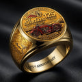Indian Motorcycle 125th Anniversary 3D Engraved Ring – HOATT20423