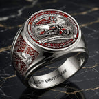 Indian Motorcycle 125th Anniversary 3D Engraved Ring – HOATT20487