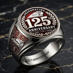Indian Motorcycle 125th Anniversary 3D Engraved Ring – HOATT20640