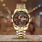 Indian Motorcycle 125th Anniversary Alloy Luxury Quartz Watch – TMTHU10184