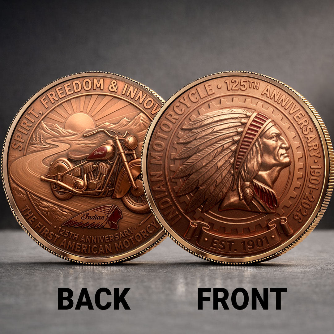 Indian Motorcycle 125th Anniversary Commemorative Coin – TANTN24803