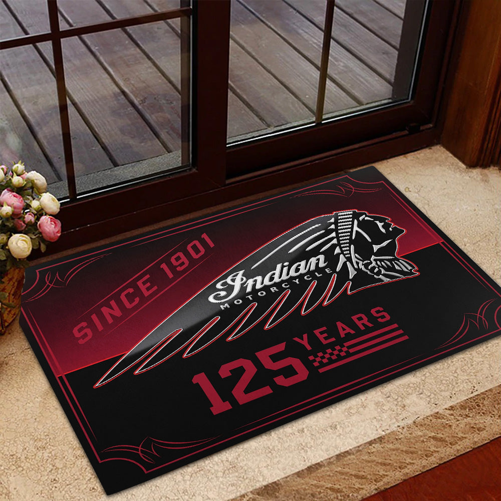 Indian Motorcycle 125th Anniversary Doormat – TMTHU8106