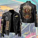 Indian Motorcycle 125th Anniversary Motorcycle Leather Jacket – TMTHU10029