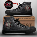 Indian Motorcycle 125th Anniversary High Top Canvas Shoes – TANTN24986