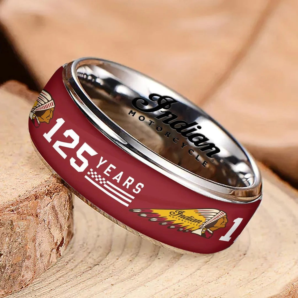 Indian Motorcycle 125th Anniversary Custom Alloy Ring – HOATT20840
