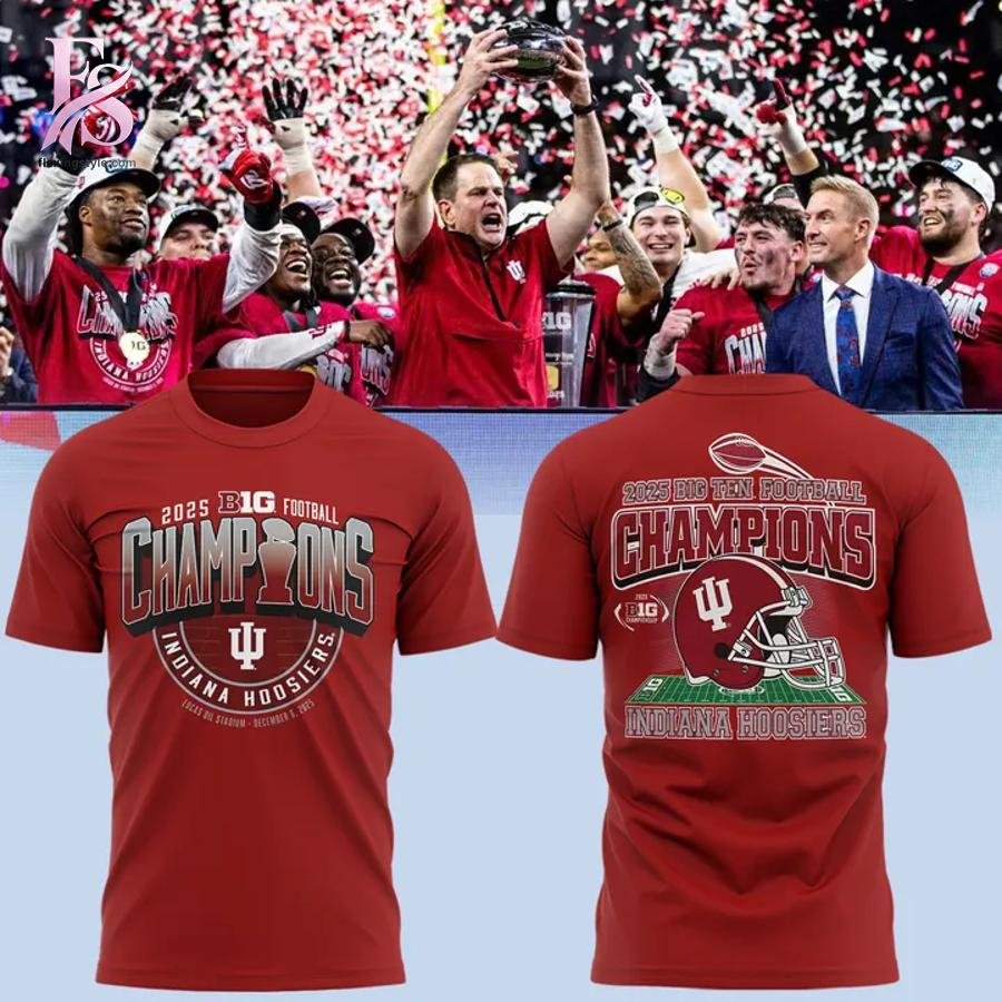 Indiana Hoosiers Big 10 Champions Locker Room Hoodie