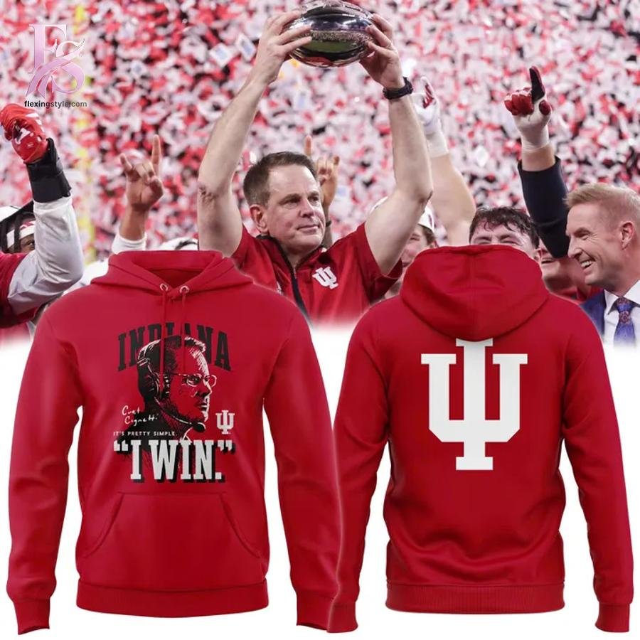 Indiana Hoosiers Coach Curt Cignetti Hoodie