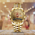 Indiana Hoosiers Football 2025 National Champions Alloy Luxury Quartz Watch – MAITM14532