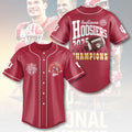 Indiana Hoosiers Football 2025 National Champions Baseball Jersey – HOATT15818