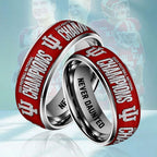 Indiana Hoosiers Football 2025 National Champions Custom Alloy Ring – HOATT15806