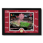 Indiana Hoosiers Football 2025 Rectangle Canvas With Inner Frame – TMTHU3390